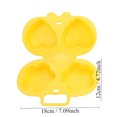 thumbnail image 3 of Dvkptbk Egg Cooker Microwave Oven Specific Flower+Heart Multifunctional Container Food Grade Cooker Steaming White Jelly Kitchen Gadgets, 3 of 8