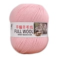 thumbnail image 1 of Sales Today Clearance! Mercerized Super Soft Wool Yarn, Medium Thick Handcraft Yarn for DIY Sweater, Coat, Pants, and Scarf Projects, Comfortable Woolen Thread for Knitting and Crochet, 1 of 1