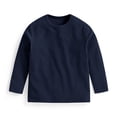 thumbnail image 4 of SERTG Chandail à Col Roulé/col Rond Manches Longues Chaud pour Enfants Unisexe Chandail de Base Couche de Base pour Enfant et Enfant (Marine 1,6 Ans), 4 of 6