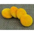 thumbnail image 4 of 12 Pieces Solid 2 Holes Sewing Velvet Fabric Cloth Covered Scrapbooking Craft Buttons, 4 of 5