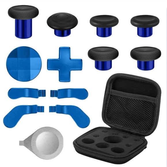 HLONK Ensemble de Palettes de Joystick 14-en-1 Accessoires Compatibles avec Xbox One Elite Series 2/Elite Series 2 Core Manette Pièces de Rechange Accessoires pour Manette Sans Fil Series 2 Core