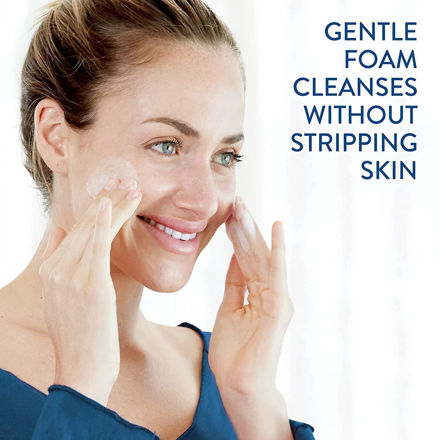Cetaphil Nettoyant pour Peau Grasse / Nettoyant Moussant Doux Quotidien pour le Visage / Nettoyant pour le Visage Idéal pour Peau Sensible, Mixte à Grasse / Recommandé par des Dermatologues