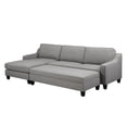 thumbnail image 2 of Sonia LHF Sectional with Storage Ottoman, Grey, 2 of 2