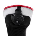 thumbnail image 3 of Couvre-tête Golf Woods avec Protecteur d'Étiquette No Interchangeable Rouge, 3 of 8