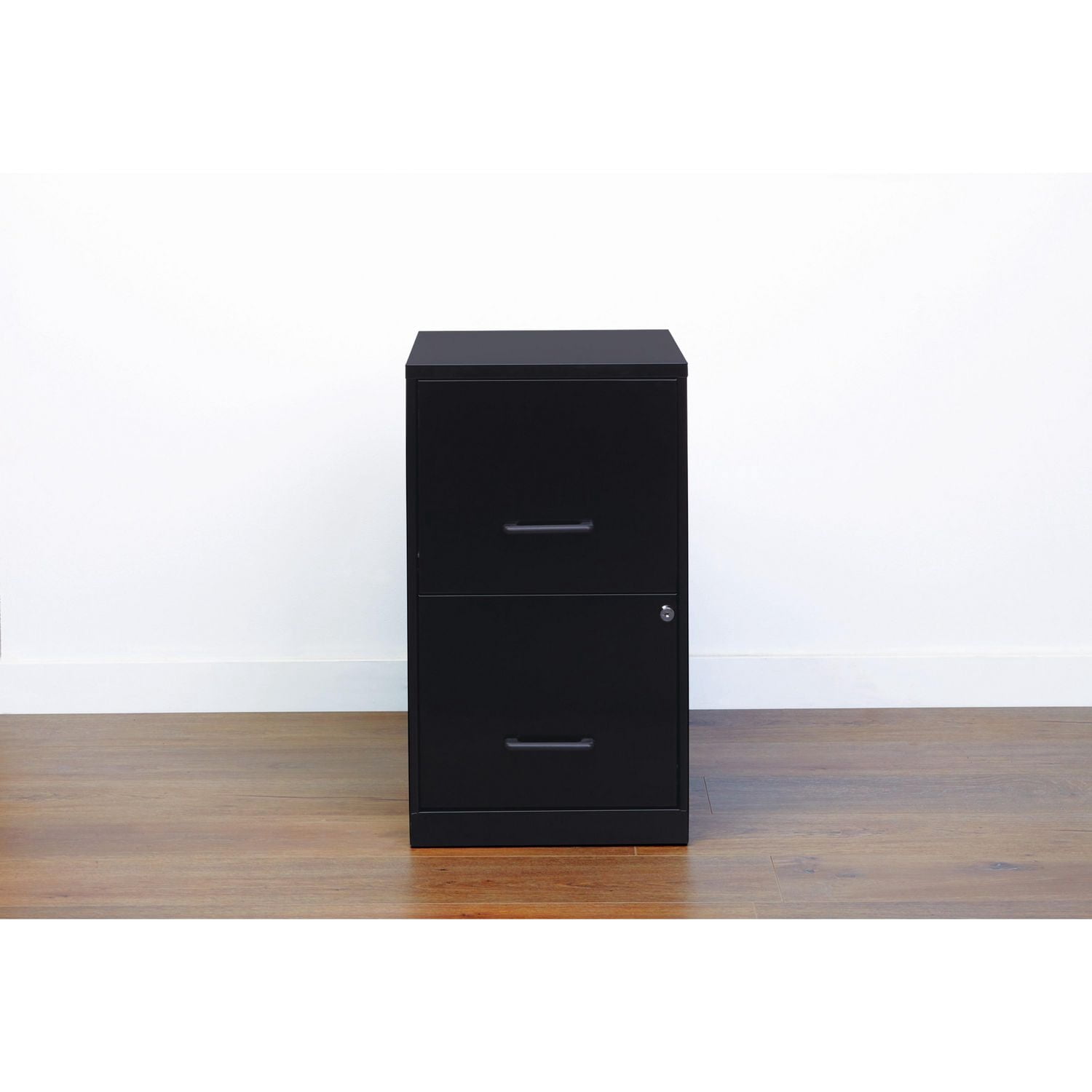 Solutions d’espace - Classeur vertical, largeur papier lettre à 2 tiroirs de 18 po de profondeur - noir