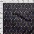thumbnail image 2 of oneOone Viscose Chiffon Fabric Floral Ikat Printed Craft Fabric BTY 42 Inch Wide, 2 of 4
