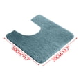 thumbnail image 5 of EQWLJWE Bathroom Rug Mat,Toilet Rugs U Shaped,Water Absorbent and Soft Bath Rug,Luxury Chenille Extra Thick U-Shaped Toilet Rug,Non-Slip Contour Mat for Bathroom Floor,Fluffy Soft,Absorbent Water, 5 of 5