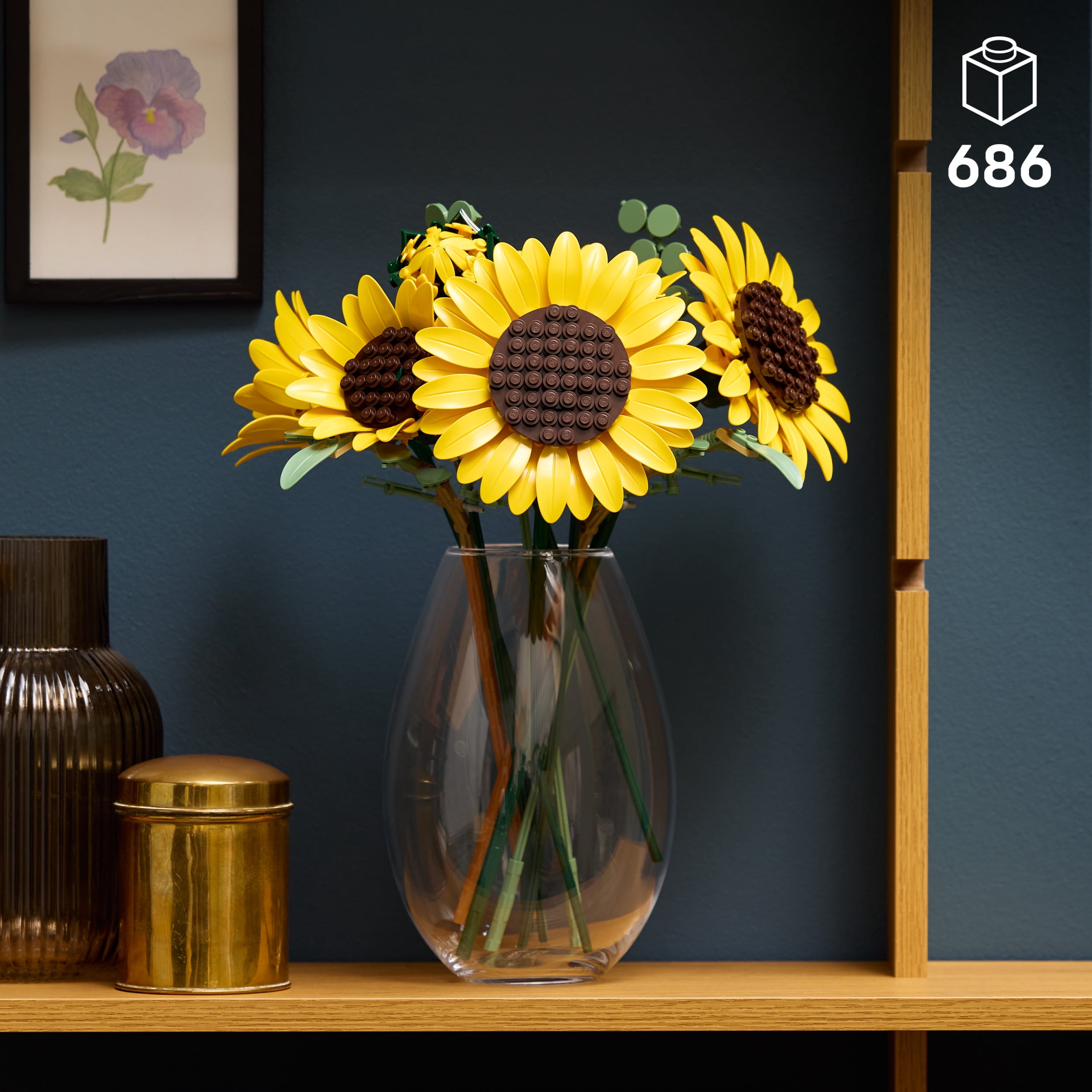 LEGO Botanicals Le Bouquet de Tournesols, Ensemble Floral 11502