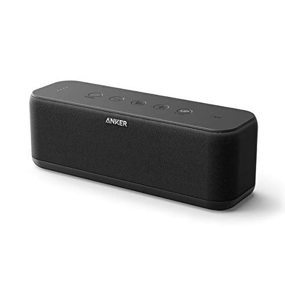 Haut-parleurs Portables, Anker Soundcore Boost Haut-Parleur Bluetooth 20 W avec Technologie BassUp, 12 H d'Écoute, Résistant à l'Eau IPX5, Haut-Parleur Sans Fil avec Son et Basses Supérieurs pour iPhone, Samsung et Plus