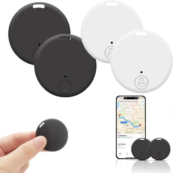 YOPTOP Safesync Traqueur GPS Secure Sync Traqueur GPS Traqueur Anti-Perte Mini Traqueur GPS Magnétique,4mix