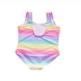 thumbnail image 2 of Kid Swimsuit Cartoon High Waist Swimming Bodysuit, 2 of 6