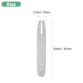 thumbnail image 3 of Uxcell 12" Chainsaw Guide Bar 3/8 LP .050 Gauge Small Mount Replacement Accessories for Campers Hunters, 3 of 6