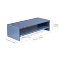thumbnail image 3 of PENGXIANG Support Surélevé pour Moniteur, Organisateur de Bureau, Support de Table pour Portable à 2 Niveaux avec Organisateur de Rangement, Support d'Ordinateur Surélevé, Étagère de Rangement de Table Multifonction, 3 of 7