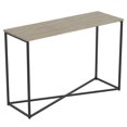 thumbnail image 3 of Safdie & Co. Table Console 44L Taupe Foncé Metal Noir X, 3 of 4