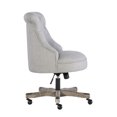 thumbnail image 3 of Chaise de Bureau Callum Gris Clair, 3 of 5