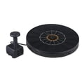 thumbnail image 1 of Solar Powered Energy Fountain Pump Kit Water Pump Set with DIY Fountain Pump for Outdoor, 1 of 8