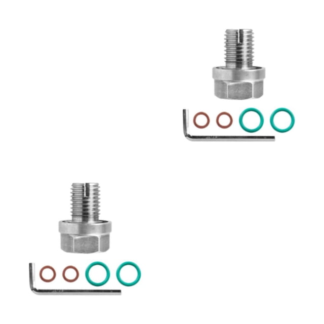 Ruiboury Stainless Steel Self Tapping Oil Plug For Durable And Rust-resistant Solutions CNC Is M12.1X1.5 2Set