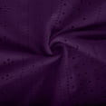 thumbnail image 4 of JIRNDf Chemises pour Femmes Hauts Tendance Été Col à Revers Manches Courtes Mode Tunique Décontractée Blouse Violette m, 4 of 6