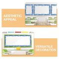 thumbnail image 4 of Shisuyan 1 Roll Of Classroom Bulletin Board Border Decal Bulletin Board Border Sticker Scalloped Bulletin Board Trim Clouds Shape Decal, 4 of 8