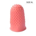 thumbnail image 3 of Fingertips Covers Anti-fingerprint Protector Heat Resistant Anti-skid Set Gloves Reading Writing Gaming Elastic Sleeve Reading Money Counting Red XL, 3 of 8