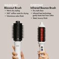 thumbnail image 2 of BondiBoost Infrared Bounce Brush Heated Thermal Round Brush, 2 of 5
