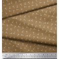 thumbnail image 3 of Soimoi Poly Georgette Fabric Dot & Glass Shirting Decor Fabric Printed Yard 42 Inch Wide, 3 of 3