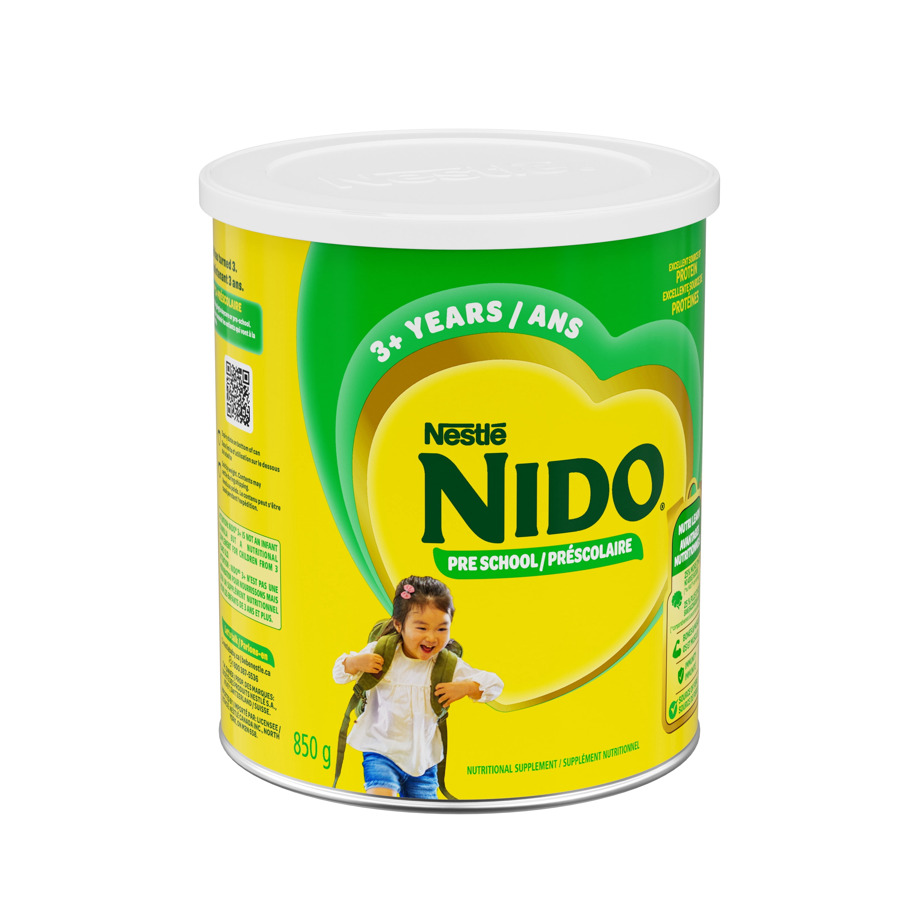 NIDO 3+, supplément nutritionnel pour enfants de 3 ans et plus