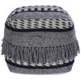 thumbnail image 2 of Butler Specialty Brynn Square Pouffe In Gray, 2 of 8