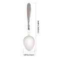 thumbnail image 2 of QUTETN2 PCS Mind Bend Spoon Spoons Magician Child Toddler Silver, 2 of 8