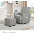 thumbnail image 4 of Evolur Holland Ottoman tapissé | Modern Design, 4 of 6