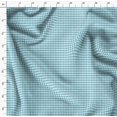 thumbnail image 4 of Soimoi Blue Poly Georgette Fabric Diamond Geometric Print Fabric by the Yard 52 Inch Wide, 4 of 5