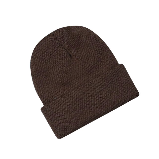 Pisexur Baby Hats Solid Color Ribbed Knit Beanie Hats Fashion Fall Winter Warm Soft Skull Caps for Age 0-3 Years
