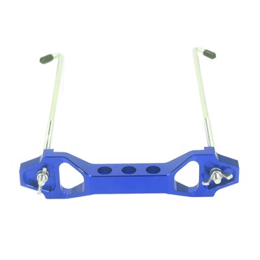 Car Battery Hold Down Mount Bracket Heavy Duty Aluminum Alloy Car Battery Holder with Stainless Steel J Bolt
