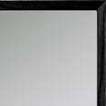 thumbnail image 3 of Mainstays Adler Wall Mount Framed Rectangular Mirror, Black Grain Finish, Home Decor Mirror, Has Frame; 18x22in, 3 of 4