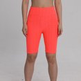 thumbnail image 3 of KIHOUT Women's High Waist Workout Shorts Butt Lifting Tummy Control Ruched Booty Running Yoga Shorts with Pockets, 3 of 3
