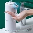 thumbnail image 1 of Distributeur de Savon Ménager Intelligent à Détection Automatique pour Mousse, Lavage, Rechargeable par USB, Petit, 1 of 1