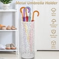 thumbnail image 4 of Binwennn Dish Rack Drying Organizer Rolling Dish Drying Rack Large Stainless Steel Kitchen Rack Dish Shelf Metal Umbrella Bucket Household Circular Umbrella Frame Hotel Umbrella Storage, 4 of 8