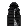 thumbnail image 4 of cllios Men's Heated Vest Lightweight USB Rechargeable Heated Vest for Men without Battery Included Plus Size Heated Vest Coat Dual Control 9 Heating Zones Heat Hoodies, 4 of 9