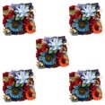thumbnail image 2 of Wweixi Whimsical Blooms Low Maintenance Artificial Flower Collection Realistic 23new style LH009 5Set, 2 of 6