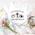 thumbnail image 2 of LUOGENLI T-shirts pour Femme pour Femmes T-Shirt Décontracté à Imprimé de Lettres Col Rond Manches Courtes T-Shirt Plusieurs Couleurs 4TG T-shirts pour Femmes T-shirts Graphiques Fête de la Saint-Patrick Blanc m, 2 of 5