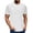 White, variant on ZMFXJPE Men's T Shirts Short Sleeve Soft Crew Neck Tshirt Lightweight Tee Shirts Casual Summer Basic Tops Purple, L