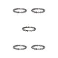 thumbnail image 2 of Redempat Fashionable And Comfortable To Wear Unisex Beaded Bracelets For Everyday Chic stripe 5Set, 2 of 6