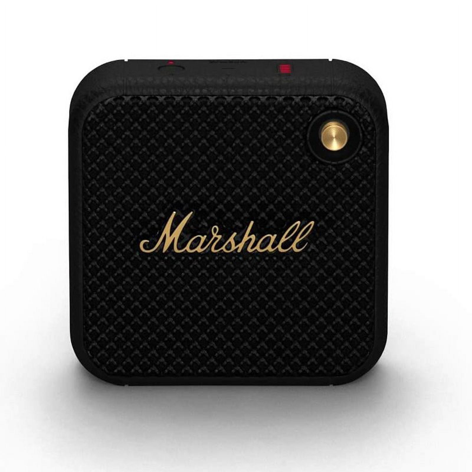 Marshall Willen Haut-Parleur Sans Fil Bluetooth Extérieur Étanche Appelable Haut-Parleur Portable Noir