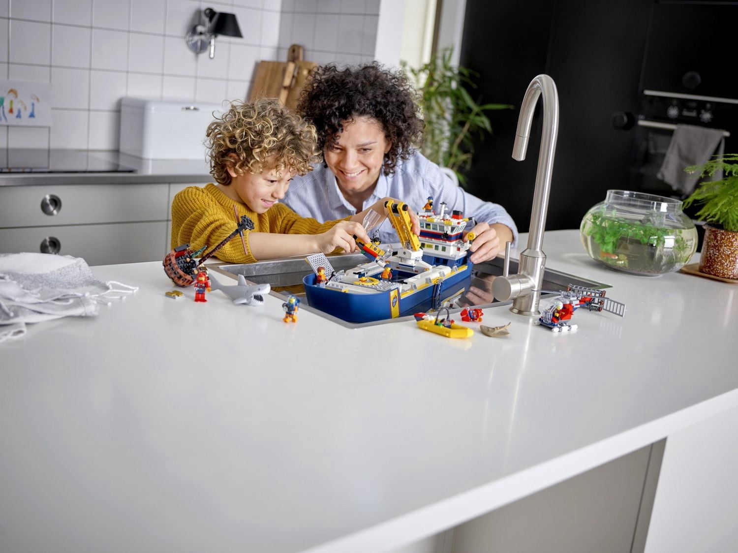 LEGO City Ocean Exploration Ship 60266 Toy Building Kit (745 Pieces)