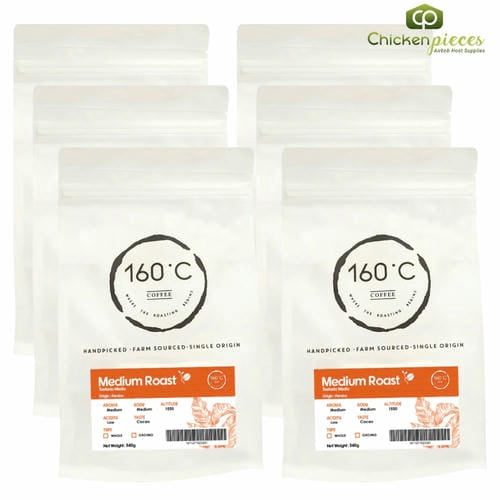160˚C Colombian Medium Roast Ground Coffee - Café Molido 340g/12oz