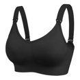 thumbnail image 2 of LSLJS Ladies Comfortable Breathable No Steel Ring Front Buckle Breastfeeding Bra Woman Underwear, 2 of 9