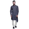 thumbnail image 1 of Atasi Kurta Imprimé de Designer pour Garçons Ensemble Kurta Pyjama Décontracté Vêtements d'Été, 1 of 3