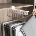 thumbnail image 4 of TIELUTT Pull Out Type Retractable Clothes Rack Pull Out Slide Sustainable Storage Solutions Closet Organizers Room Storage and Organization Closet Storage Bags with Zipper Baby Storage Organizer for, 4 of 7