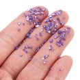 thumbnail image 4 of Uxcell Crushed Glass Glitters Colorful Irregular Glass Chips Chunky Blue Purple, 4 of 7