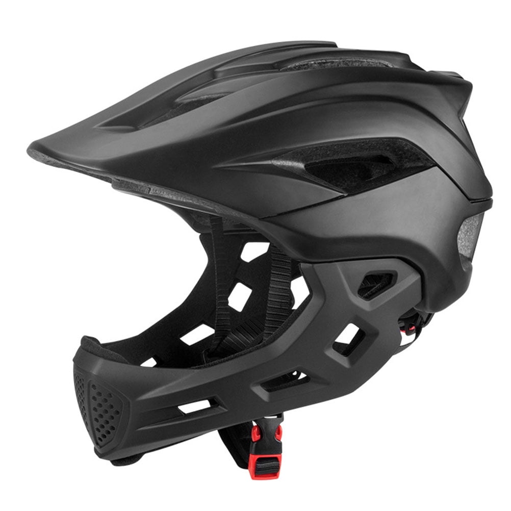 Adult Bike Helmet, 2 In 1 Helmet with Detachable Chin Guard for Urban Biking Scooter